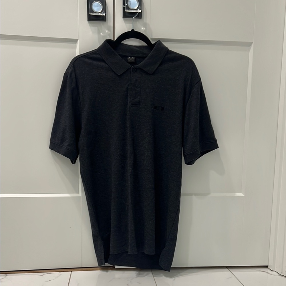 Oakley Gray Polo Shirt Classic